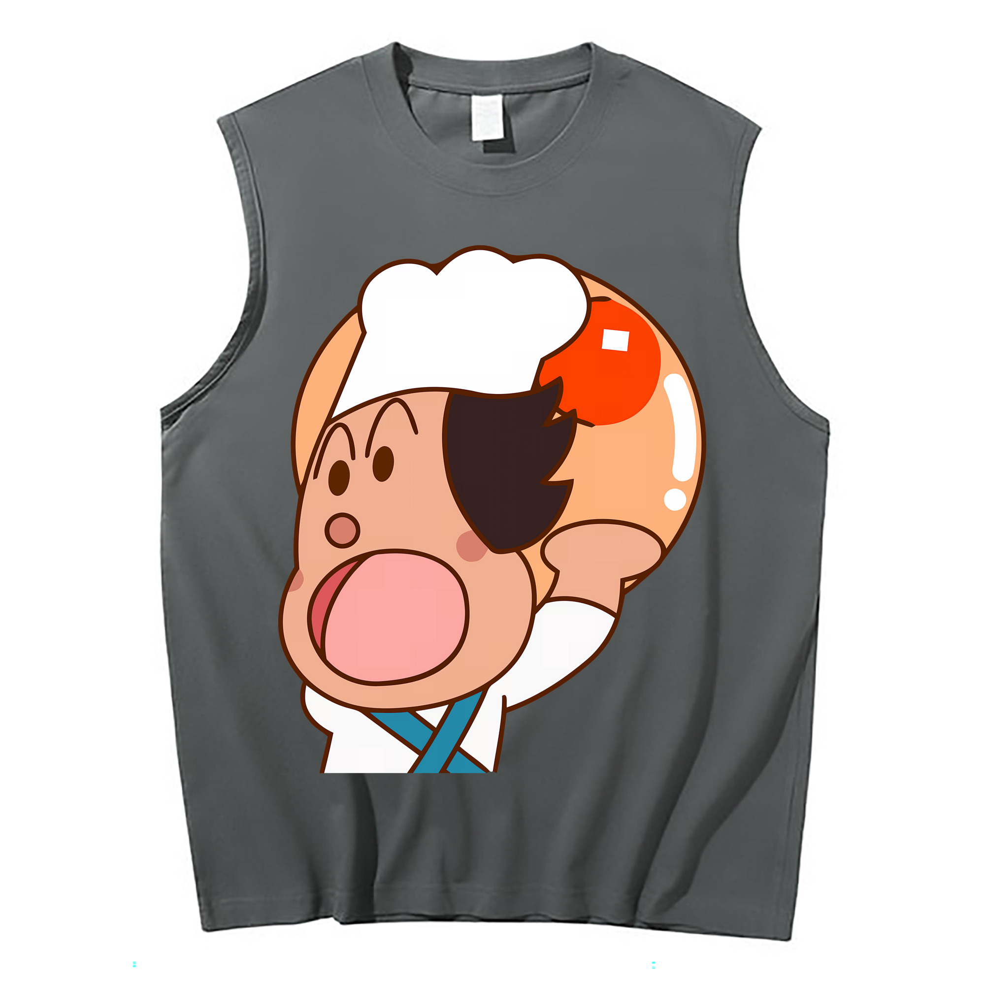 （画像用） アンパンマン Anpanman コットン100％タンクトップ（フロントプリント）